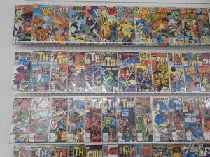 Huge Lot 140+ Comics W/ Thor, Superboy, Fantastic Four + Avg Fine/VF Condition!!
