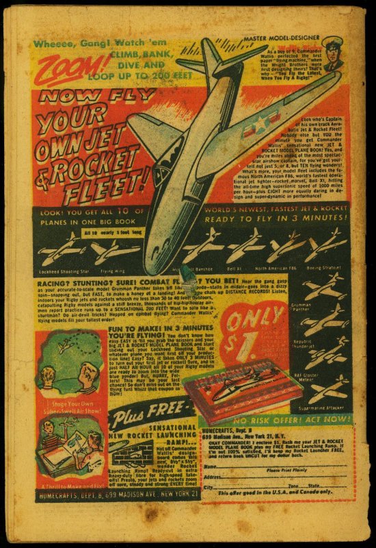 John Wayne Adventure #12  1951 - Toby  -P - Comic Book