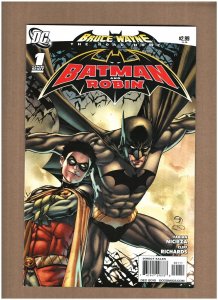 Bruce Wayne the Road Home- Batman and Robin #1 DC Comics 2010 VG/FN 5.0