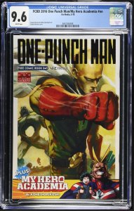 FCBD 2016 One-Punch Man/My Hero Academia #1 CGC 9.6 WHITE Pages 2016