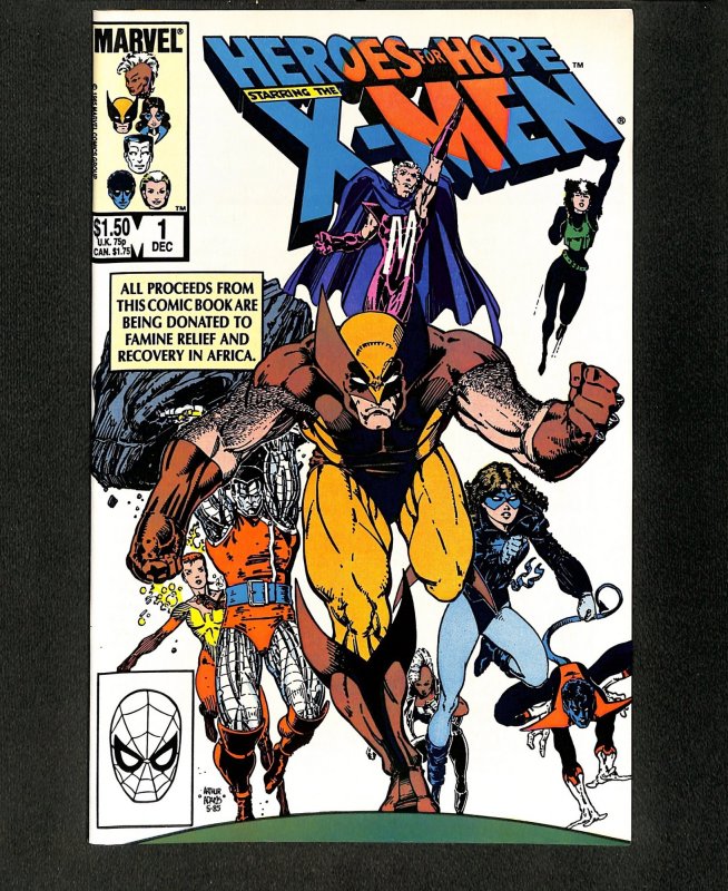 Heroes for Hope Starring the X-Men #1