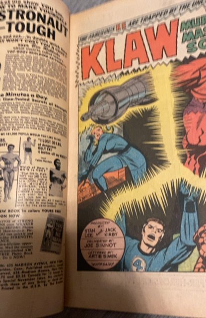 Fantastic Four #56 (1966)Fantastic Four #56 1966 1st Klaw! Surfer, Inhumans