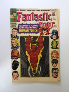 Fantastic Four #54 (1966) VG- condition