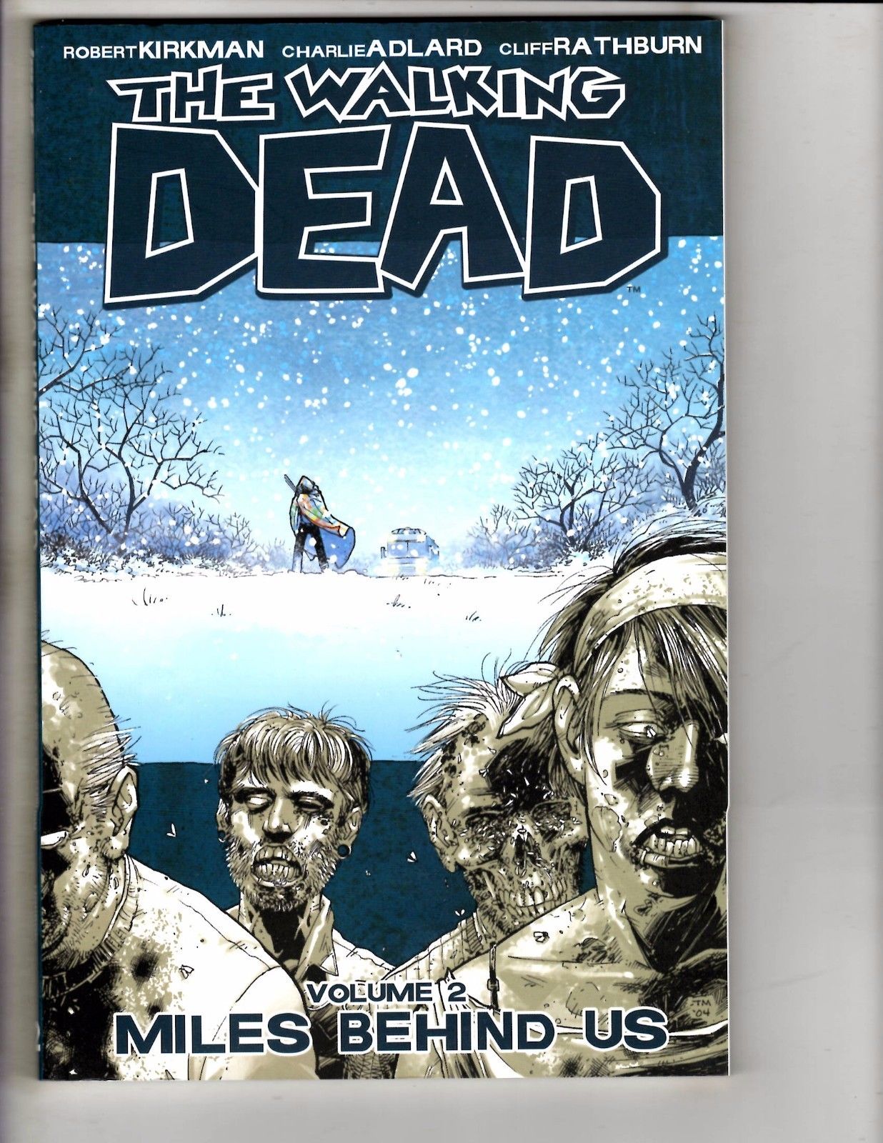 The Walking Dead Vol. 2 TPB Image Graphic Novel 10th Print Miles