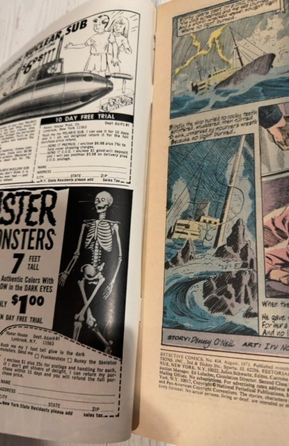 Detective Comics #414 (1971)Lighthouse of death - Girodano