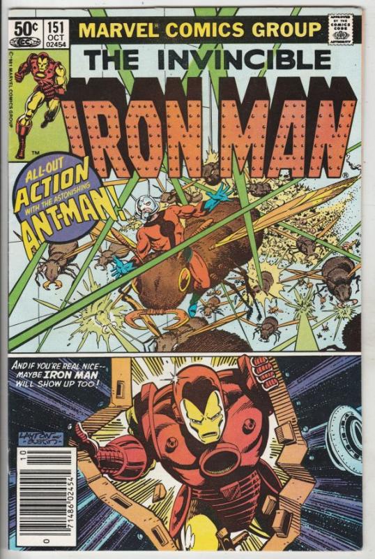 Iron Man #151 (Sep-81) NM- High-Grade Iron Man