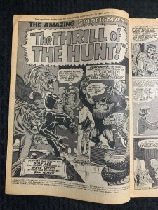 1973 SPIDER-MAN COMICS WEEKLY #28 Marvel UK FN- 5.5 Kraven / The Mighty Thor