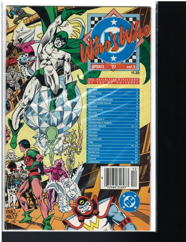 Who's Who #5 (DC, 1987)