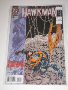 Hawkman V3 #12 McDonnell Loebs VFNM DC Comics Aug 1994