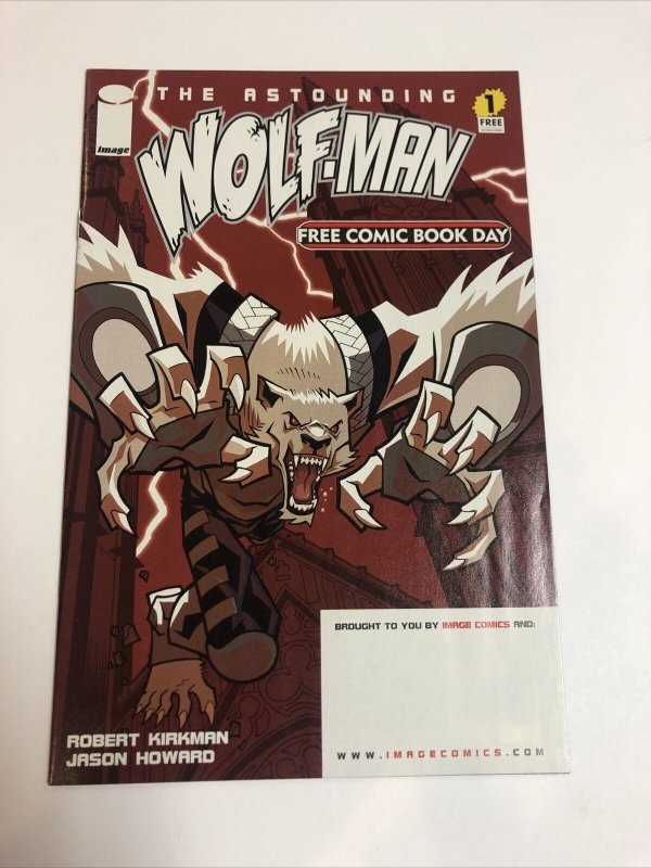 Astounding Wolf-Man #1 (NM) Free Comic Book Day FCBD 1st App Kirkman Invincible