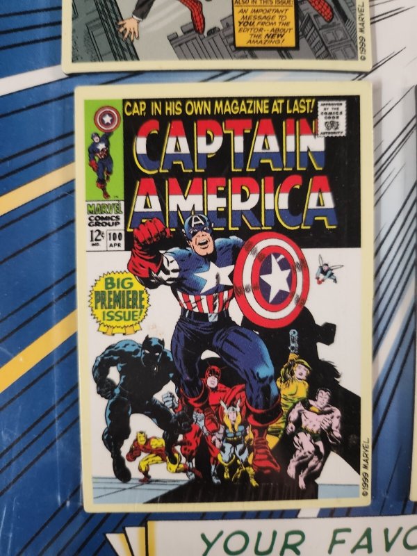 1999 Marvel Super Strong Magnets (Marvel First Issue Covers) Edition 5429 SEALED