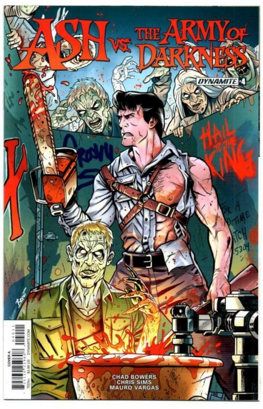 ASH vs ARMY OF DARKNESS #4 A Schoonover, NM, Bruce Campbell, 2017