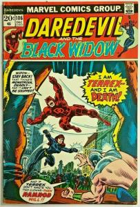 DAREDEVIL#106 FN/VF 1973 MARVEL BRONZE AGE COMICS