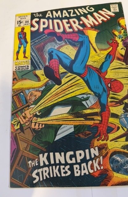 The Amazing Spider-Man #84 (1970)vs the Kingpin Romtia