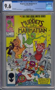 MUPPETS TAKE MANHATTAN #1 CGC 9.6 WHITE PAGES