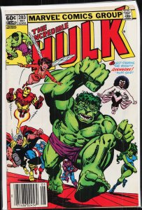The Incredible Hulk #283 (1983) Hulk