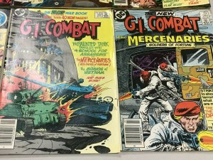 GI COMBAT#208-284 FN/VF LOT (6 BOOKS) 1978 DC BRONZE AGE COMICS