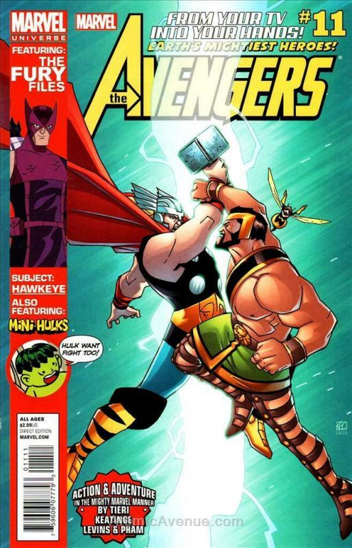 Marvel Universe Avengers Earth’s Mightiest Heroes #11 VF/NM; Marvel | save on sh