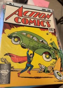 Action Comics #1 1988 Reprint Cover (1938) Superman 