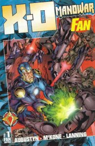 X-O Manowar (Vol. 2) #1FAN VF ; Acclaim | FAN Variant