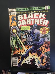 Black Panther #2 (1977) Jack Kirby second issue key! Mid high-grade Fn/VF Wow