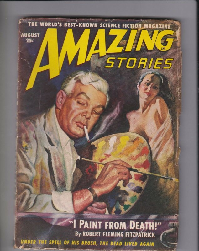 Amazing Stories pulp magazine August 1949