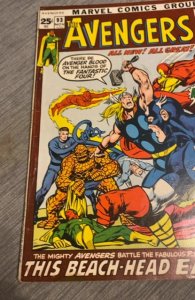 The Avengers #93 Regular Edition (1971)