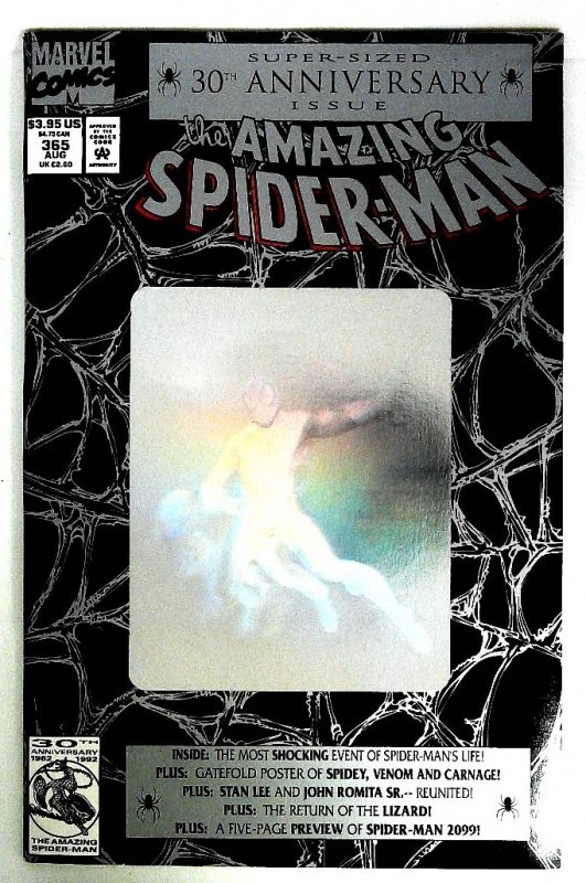 Amazing Spider-Man (1963 series)  #365, NM- (Actual scan)