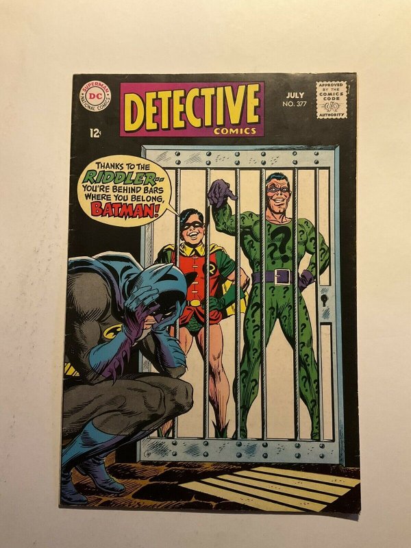 Detective Comics 377 Fine Fn 6.0 DC Comics  