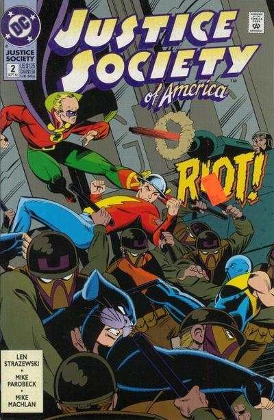 Justice Society of America (1992 series)  #2, NM- (Stock photo)