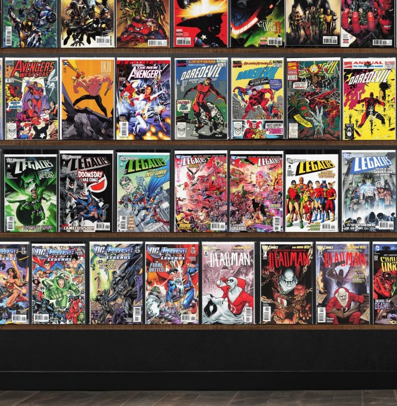 Huge Lot 160+ Comics with Daredevil, Dc Universe Presents, Deadly Class & More!