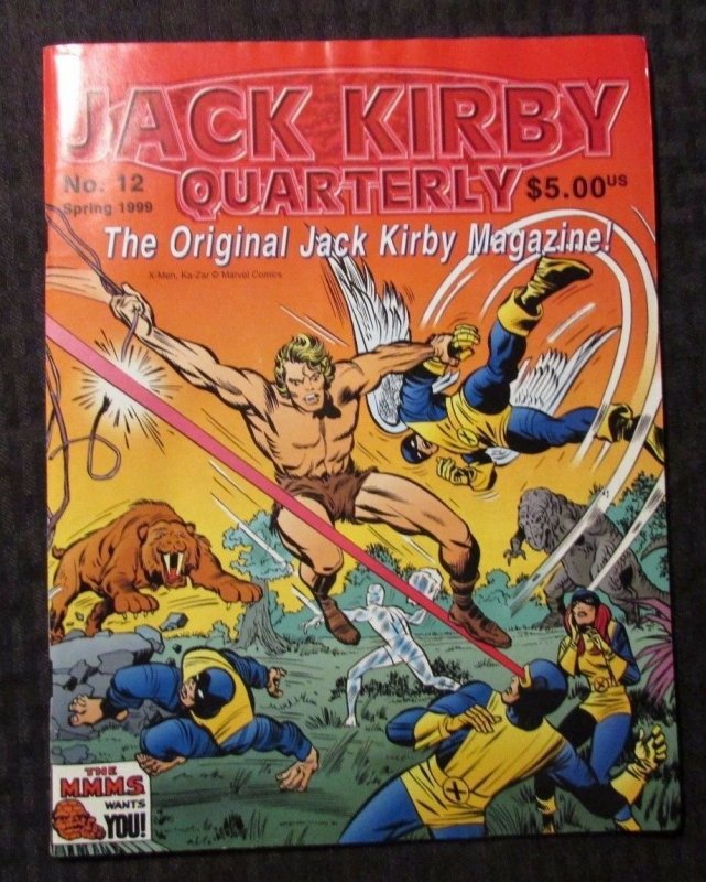 1999 JACK KIRBY Quarterly Magazine #12 FN 6.0 Ka-Zar vs X-Men