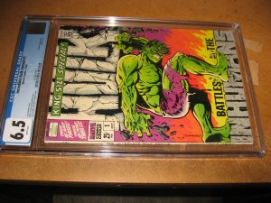 INCREDIBLE HULK ANNUAL 1 CGC 6.5 WHITE PGS STERANKO CLASSIC CVR MARVEL 1968