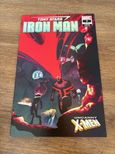 Tony Stark Iron Man # 7 LGY 607 NM Variant Cover Marvel Comic Book 19 J367