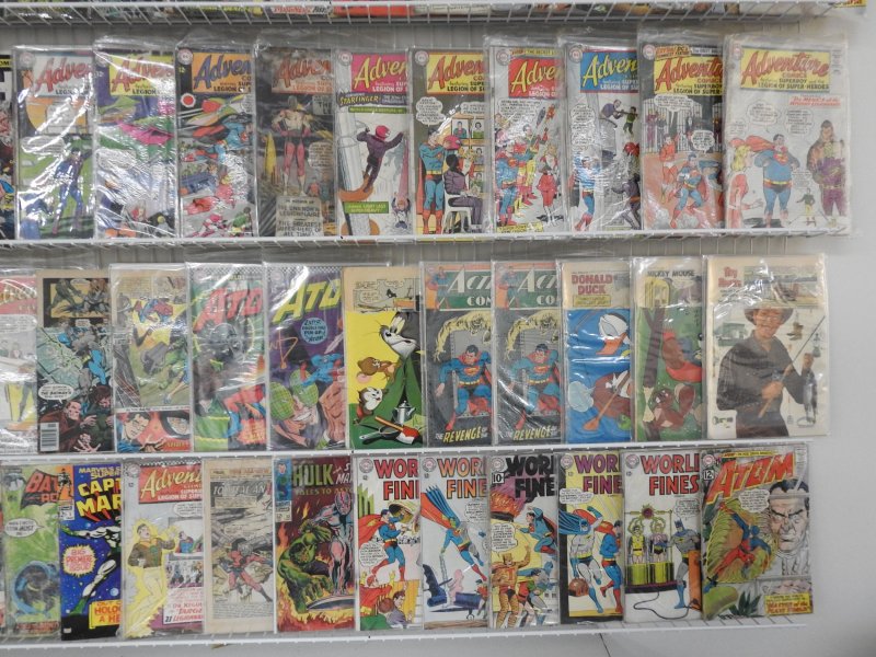 Huge Lot 120+ Silver/Bronze Comics W/ Green Lantern, Aquaman, +More! See desc