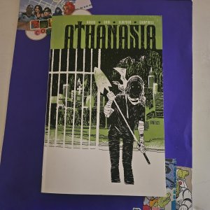 Athanasia GN • Daniel Kraus, Dani • spooky dead superhero ooze • Horror