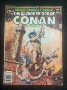 1981 SAVAGE SWORD OF CONAN Magazine #67 G/VG 3.0 John Buscema