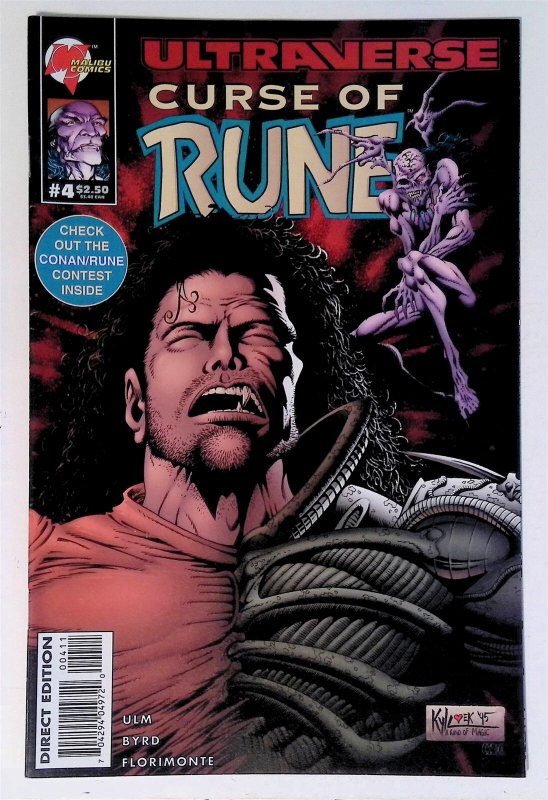 Curse of Rune #4 (Aug 1995, Malibu) VG/FN