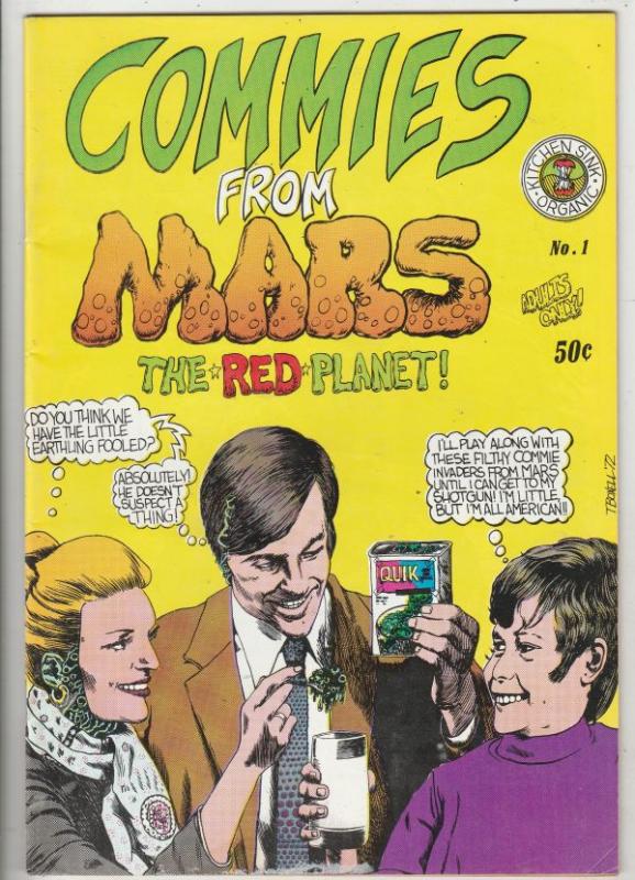 Commies From Mars #1 (Jan-73) FN+ Mid-High-Grade 