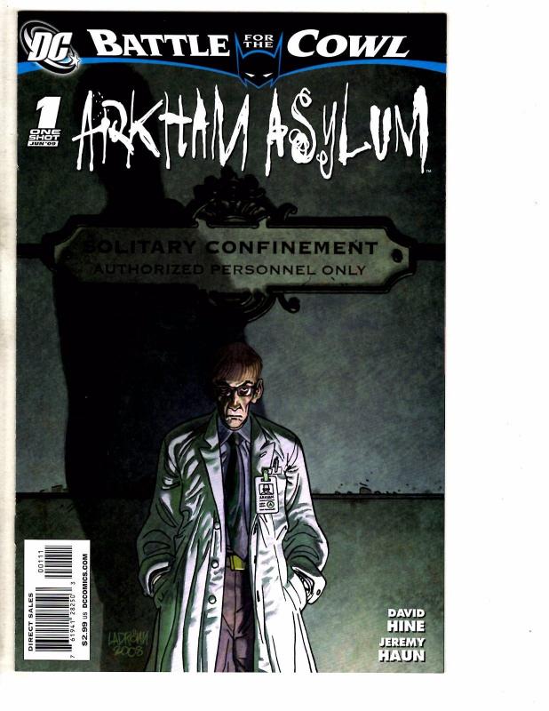 5 DC Batman Comics Oracle #1 2 Battle For Cowl Gazette Network Arkham Asylum J47