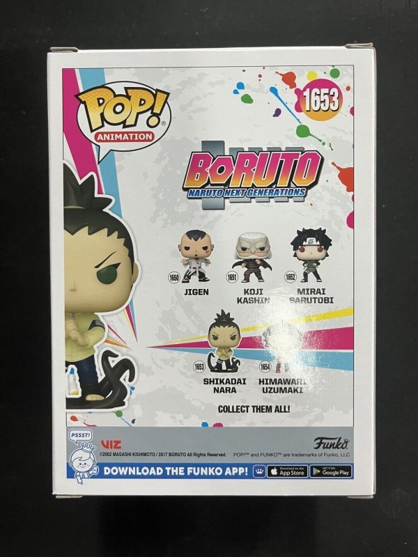 Funko Pop! Boruto Shikadai Nara #1653