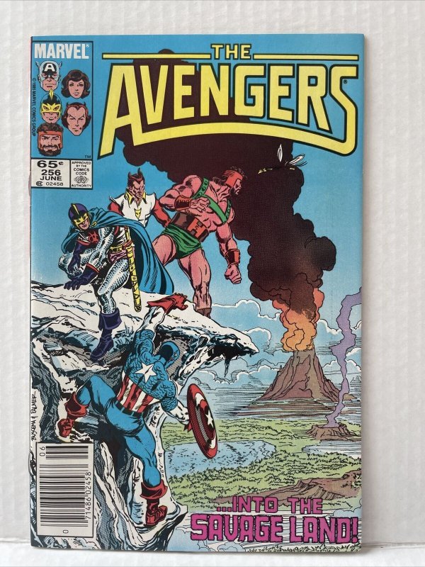 Avengers #256  Newsstand 