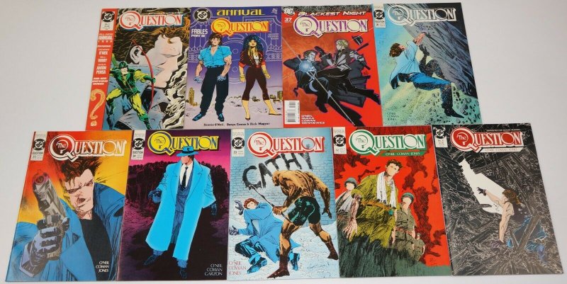 the Question #1-36 VF/NM complete series + (2) annuals + #37 - dc comics set 17
