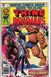Marvel Two-in-One #72 (1981) The Thing