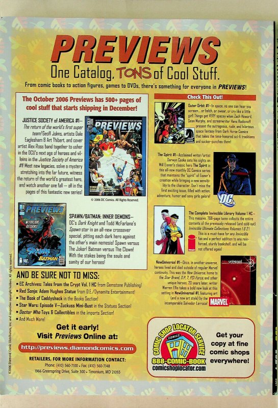 Comic Buyer's Guide #1624 Jan 2007 - Krause Publications 