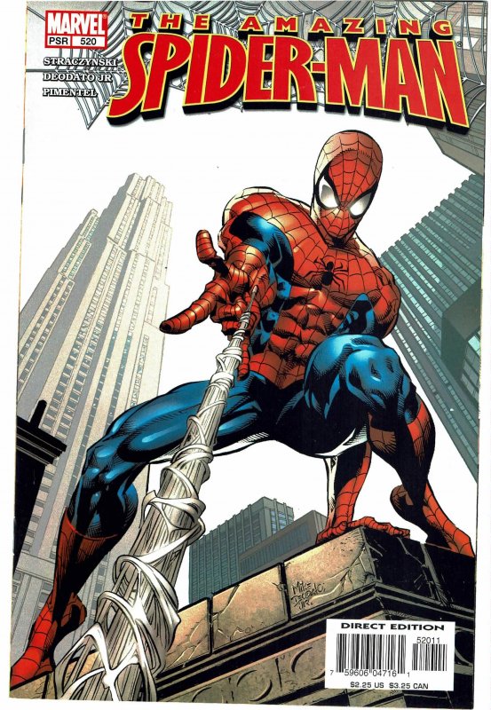 Amazing Spider-Man #520 J. Michael Straczynski New Avengers NM