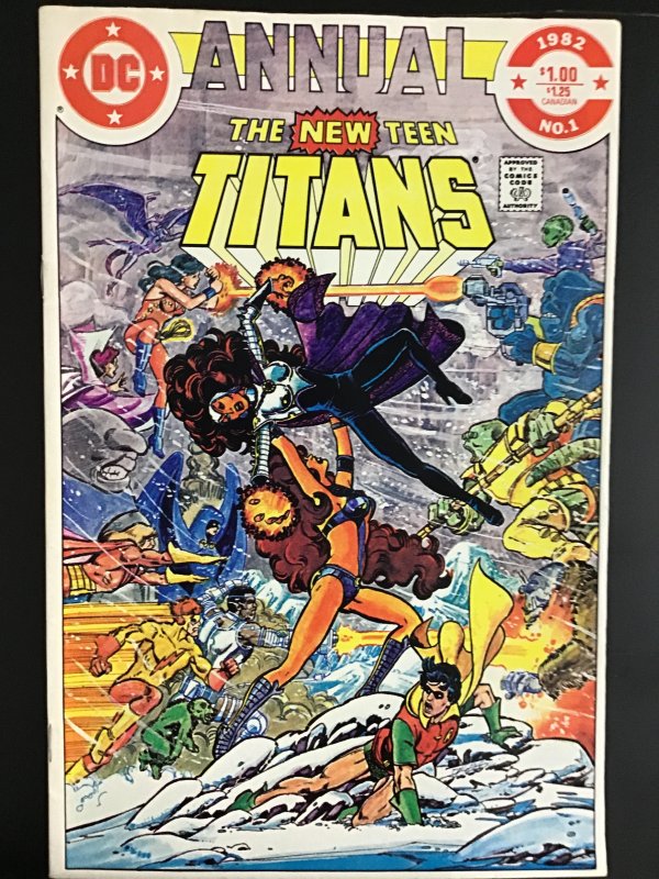 The New Teen Titans Annual 1 Direct Edition (1982) Comic Books