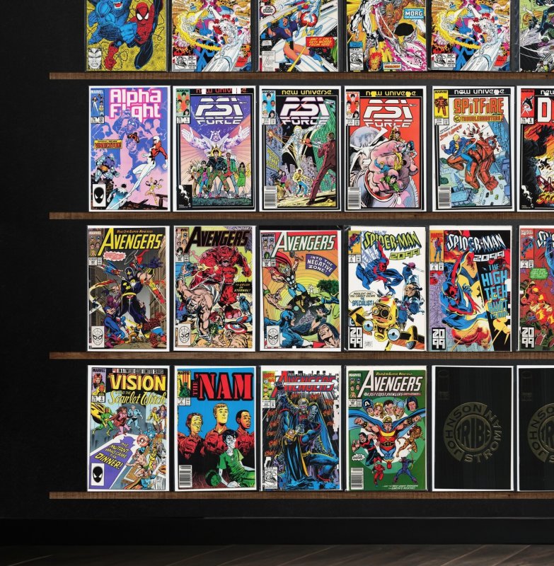 Huge Lot 140+ Comics with The Avengers, The 'Nam, Spider-Man 2099 & More!