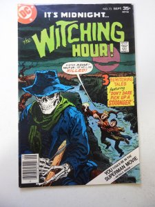 The Witching Hour #73 (1977) VG/FN Condition sticker residue fc