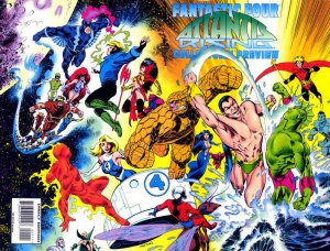 Fantastic Four Atlantis Rising Collectors Preview #1 Marvel Comics 5/1995 (VFNM)